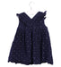 A Navy Sleeveless Dresses from Tommy Hilfiger in size 2T for girl. (Back View)