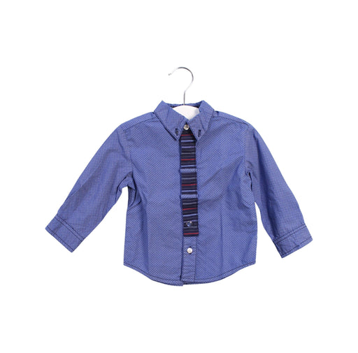 A Blue Shirts from Fore!! Axel & Hudson in size 12-18M for boy. (Front View)