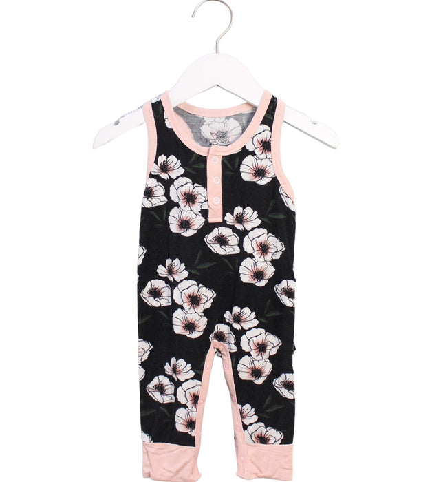 A Beige Sleeveless Jumpsuits from Peregrine in size 6-12M for girl. (Front View)