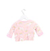 A Pink Long Sleeve Tops from Mides in size 3-6M for girl. (Back View)