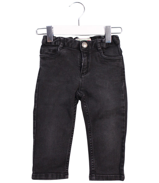 A Black Jeans from Bonpoint in size 12-18M for girl. (Front View)