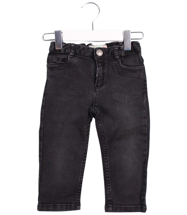 A Black Jeans from Bonpoint in size 12-18M for girl. (Front View)