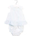 A Blue Shorts Sets from Janie & Jack in size 6-12M for girl. (Front View)
