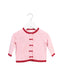 A Pink Cardigans from Janie & Jack in size 6-12M for girl. (Front View)