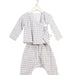 A Grey Pyjama Sets from CIGOGNE Bébé in size 3-6M for boy. (Front View)