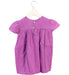 A Purple Short Sleeve Dresses from Velveteen in size 12-18M for girl. (Back View)