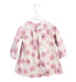 A Pink Long Sleeve Dresses from Bonpoint in size 3T for girl. (Back View)