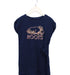 A Navy Short Sleeve Dresses from Roots in size 4T for girl. (Front View)