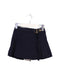 A Navy Short Skirts from Velveteen in size 3T for girl. (Front View)