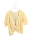 A Yellow Short Sleeve Tops from Excuse My French in size 6T for girl. (Back View)