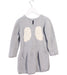 A Grey Sweater Dresses from Hatley in size 2T for girl. (Back View)