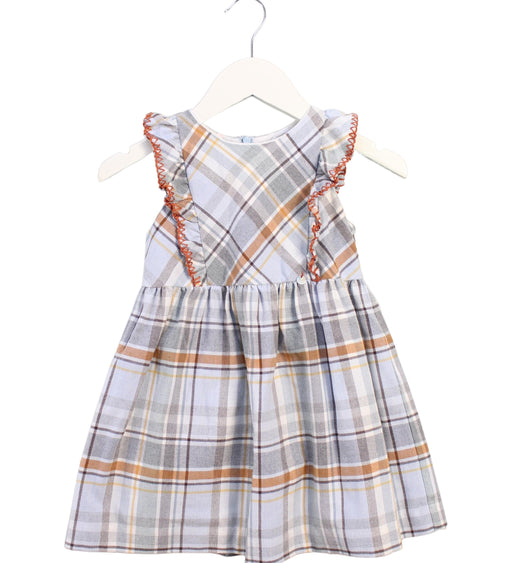 A Multicolour Short Sleeve Dresses from Purete du... Bebe in size 3T for girl. (Front View)