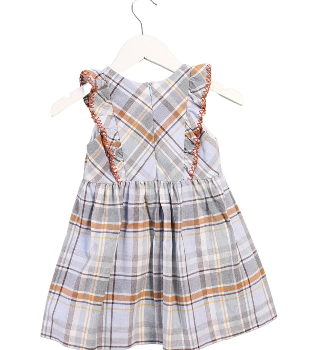 A Multicolour Short Sleeve Dresses from Purete du... Bebe in size 3T for girl. (Back View)