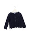 A Black Cardigans from Jacadi in size 6T for girl. (Front View)