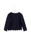 A Black Cardigans from Jacadi in size 6T for girl. (Back View)