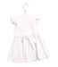 A White Short Sleeve Dresses from Coccodé in size 6-12M for girl. (Back View)