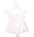 A White Sleeveless Bodysuits from Nicholas & Bears in size 6-12M for girl. (Back View)