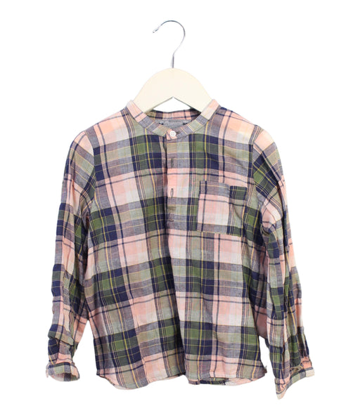 A Multicolour Long Sleeve Tops from Bonpoint in size 4T for girl. (Front View)