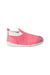 A Pink Slip Ons from Bobux in size 6-12M for girl. (Back View)