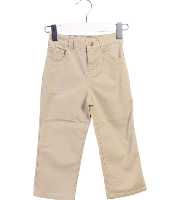 A Brown Casual Pants from Ralph Lauren in size 12-18M for boy. (Front View)