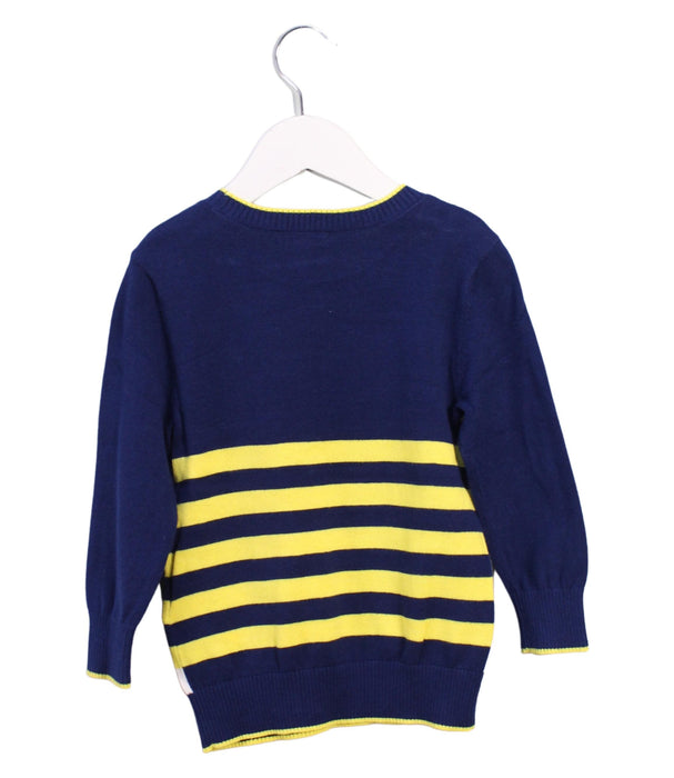 A Blue Knit Sweaters from Ferrari in size 18-24M for boy. (Back View)