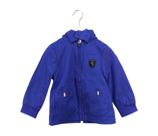 A Blue Lightweight Jackets from Ferrari in size 18-24M for boy. (Front View)