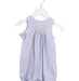 A Blue Sleeveless Rompers from Jacadi in size 3-6M for girl. (Front View)