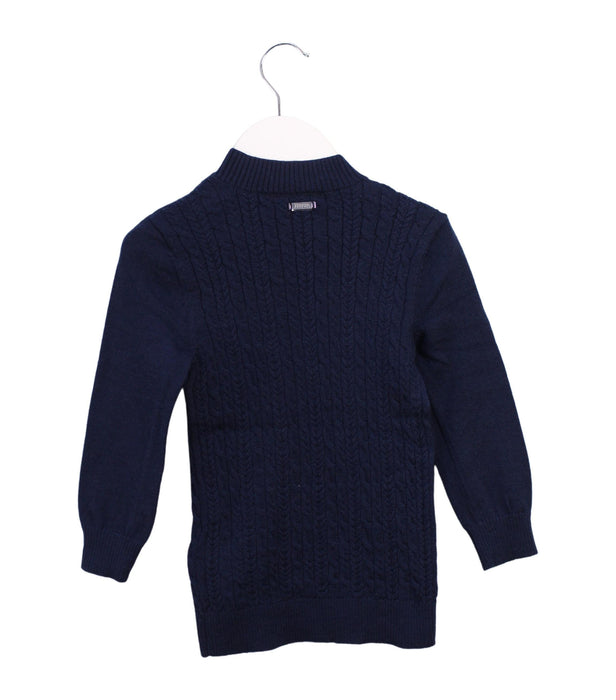 A Blue Knit Sweaters from Ferrari in size 3T for boy. (Back View)