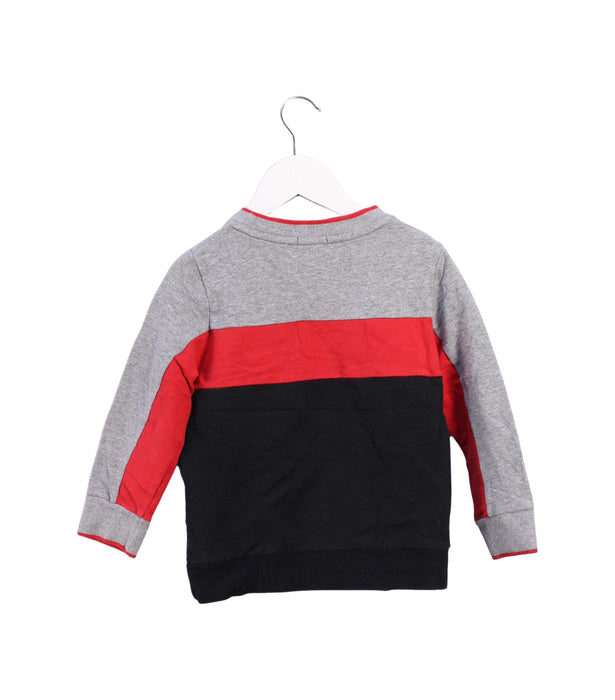 A Multicolour Crewneck Sweatshirts from Ferrari in size 3T for boy. (Back View)