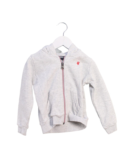 A White Zippered Sweatshirts from Marc O'Polo in size 2T for neutral. (Front View)