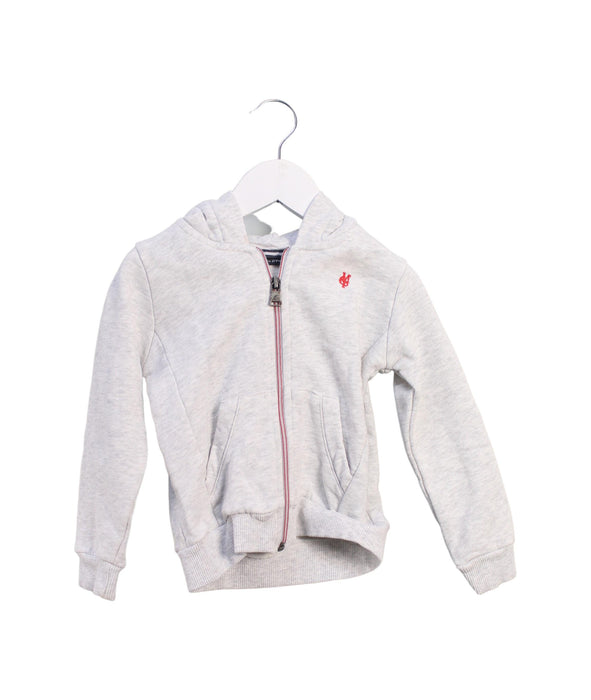 A White Zippered Sweatshirts from Marc O'Polo in size 2T for neutral. (Front View)