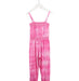 A Pink Sleeveless Jumpsuits from Monsoon in size 6T for girl. (Back View)