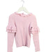 A Pink Knit Sweaters from Janie & Jack in size 4T for girl. (Front View)