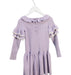 A Purple Sweater Dresses from Janie & Jack in size 3T for girl. (Back View)