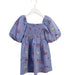 A Blue Short Sleeve Dresses from Janie & Jack in size 4T for girl. (Front View)