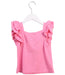 A Pink Sleeveless Tops from Janie & Jack in size 4T for girl. (Back View)