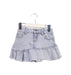 A Blue Short Skirts from Seed in size 4T for girl. (Front View)