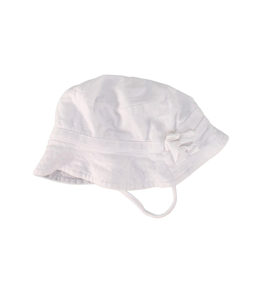 A White Sun Hats from Seed in size O/S for girl. (Front View)