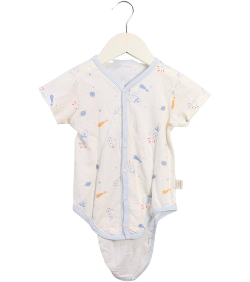 A White Short Sleeve Bodysuits from Primeval in size 18-24M for boy. (Front View)