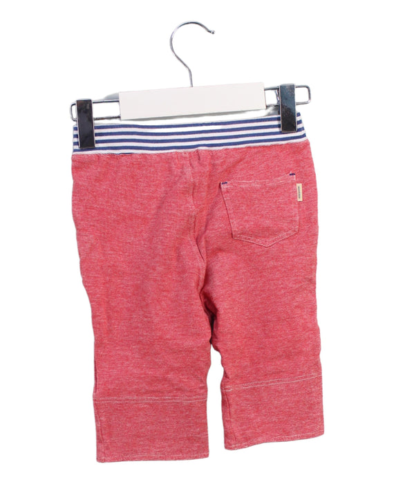 A Red Casual Pants from Miki House in size 18-24M for boy. (Back View)