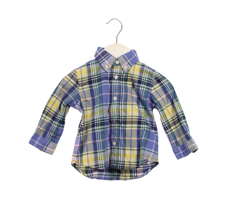 A Multicolour Shirts from Ralph Lauren in size 6-12M for boy. (Front View)