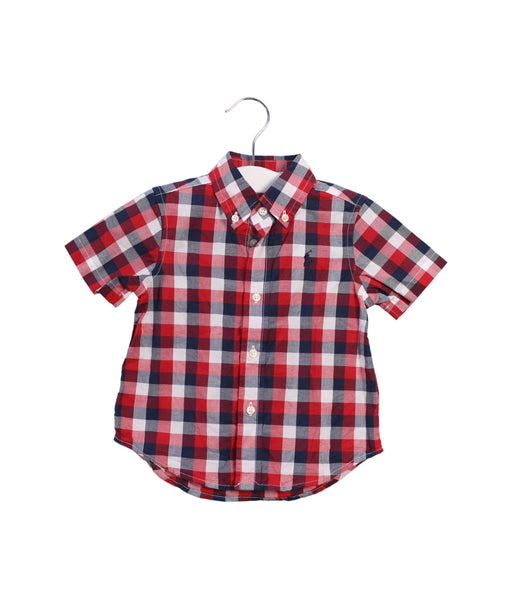 A Red Shirts from Ralph Lauren in size 6-12M for boy. (Front View)