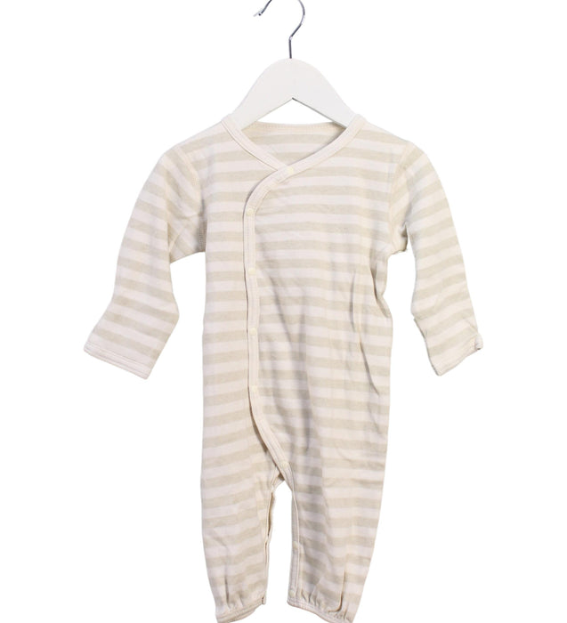 A Beige Long Sleeve Jumpsuits from Primeval in size 12-18M for neutral. (Front View)