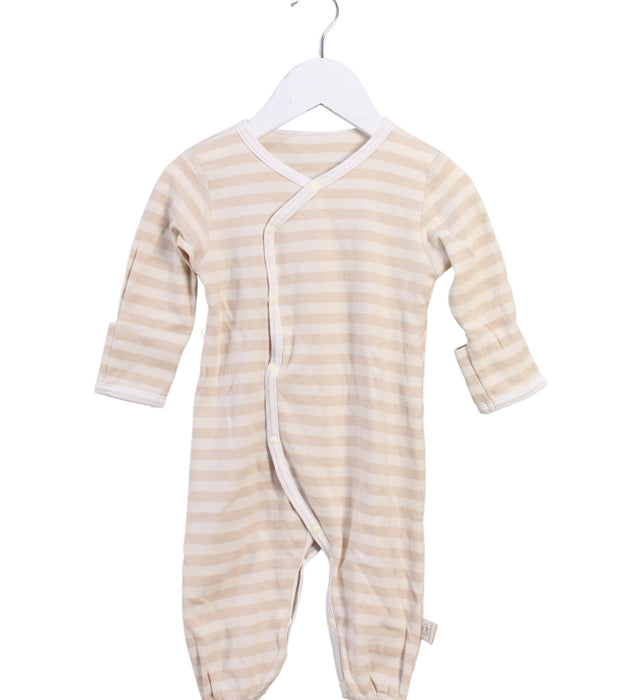 A Beige Long Sleeve Jumpsuits from Primeval in size 12-18M for neutral. (Front View)