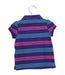 A Purple Short Sleeve Polos from Tommy Hilfiger in size 6-12M for girl. (Back View)