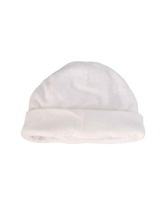 A White Beanies from Chicco in size 6-12M for neutral. (Back View)