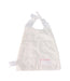 A White Bibs from Little Crevette in size O/S for girl. (Back View)