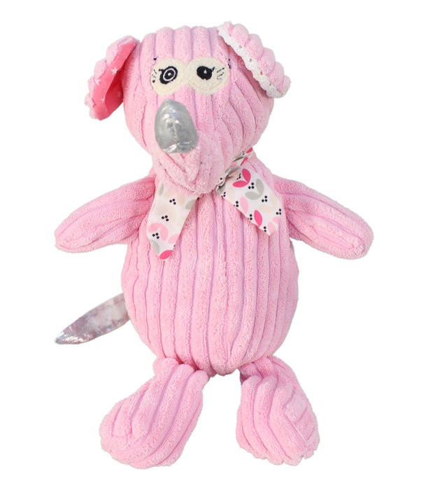 A Pink Soft Toys from Les Déglingos in size O/S for girl. (Front View)