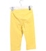 A Yellow Leggings from Hanna Andersson in size 5T for girl. (Back View)