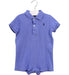 A Purple Short Sleeve Rompers from Ralph Lauren in size 6-12M for neutral. (Front View)